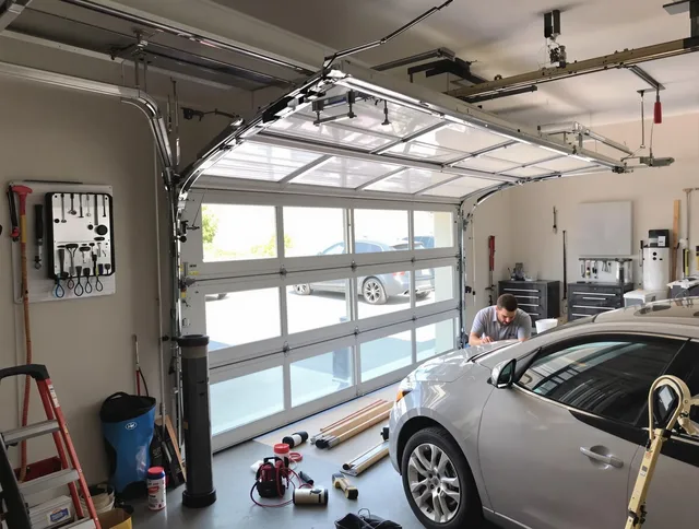 Garage door noise reduction service by El Monte Garage Door Repair in El Monte