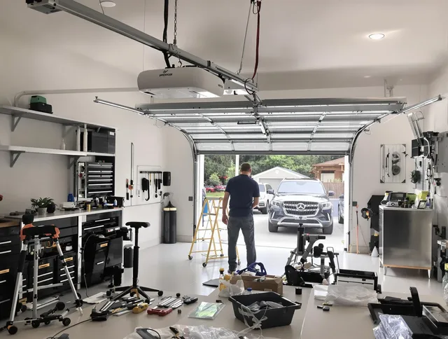 Garage door opener installation by El Monte Garage Door Repair in El Monte