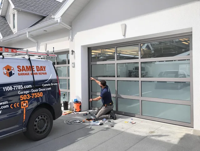 Same-day garage door repair service by El Monte Garage Door Repair in El Monte